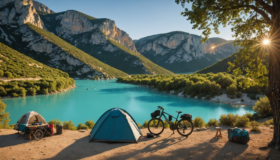 Was einen guten campingplatz im verdon für den urlaub ausmacht